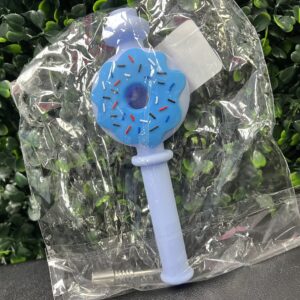 Donut Silicone Nectar Collector & Titanium Tip