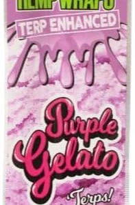 Juicy Hemp Wraps: Purple Gelato