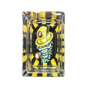 Glass Ash Tray | Poker Design