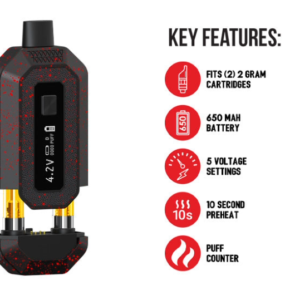 Wulf Mods Recon 4g Dual Cartridge Vaporizer | Multi Colors