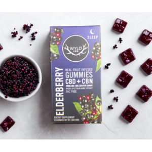 WYLD Hemp - Elderberry 2:1 THC:CBN - 100mg - 10ct 100mg