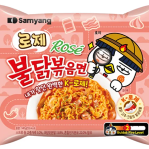 Samyang Buldak Rose Spicy Ramen (140g)