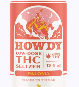 Howdy Low Dose THC Cocktails (2.5mg)
