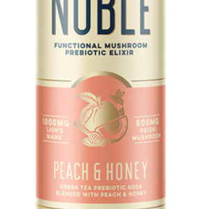 Noble | Microdose Mushroom Elixir | 12oz | Peach & Honey