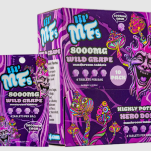 LIL MF Mushroom Tablets | 4ct | Wild Grape