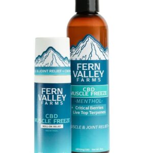 CBD Muscle Freeze | Menthol & Critical Berries Terpenes 8oz