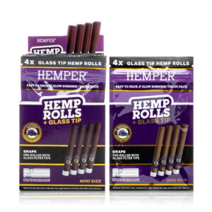 Pre-Rolled 4PK Mini Size Hemp Rolls