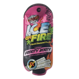 Wazabi Exotics | Frooty Booty | Sativa | 3pk - 2g Each | Ice On Fire Liquid Diamond