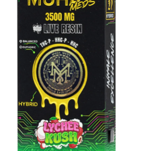 Muha Meds | THC-P Live Resin Disposable | Lychee Kush | 3.5g