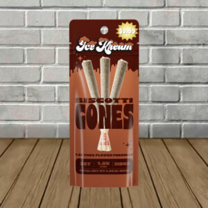 Ice Kream Pre-Roll | Biscotti | Indica | 3ct | 1.5g