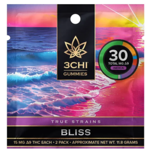 3CHI | True Strains Gummy | Bliss | 30mg
