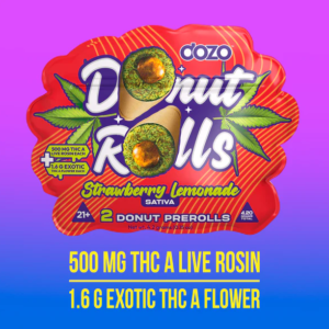 Dozo Donut Holes | 2ct 4g | Strawberry Lemonade Sativa
