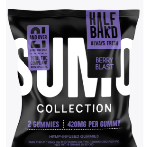 Half Bak'd Sumo Gummies | 2ct | Berry Blast
