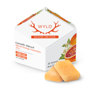 Wyld Gummies | Blood Orange 1:1 THC:CBC 100mg | 10ct