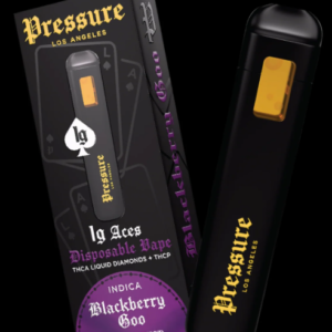 Pressure | 1g Disposable | Indica | Blackberry Goo
