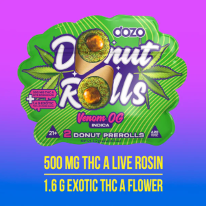 Dozo Donut Holes | 2ct 2g | Venom OG Indica