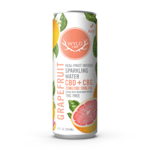 Sparkling CBD Water 30mg | Grapefruit | Single