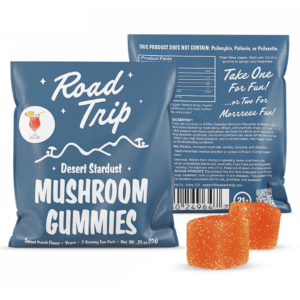 Road Trip Desert Stardust Mushroom Gummies | 2ct | Sunset Punch
