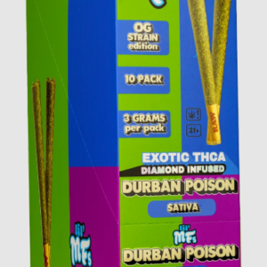 Lil MF | Durban Poison | Sativa | 2ct 1.5g