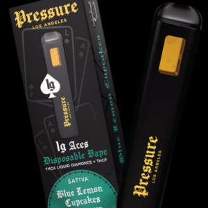 Pressure | 1g Disposable | Sativa | Blue Lemon Cupcakes