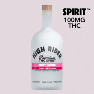 High Rider THC Spirit | Berry Infused | 750ml | 1270mg