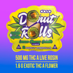 Dozo Donut Holes | 2ct 2g | Lemon Cherry Gelato Hybrid