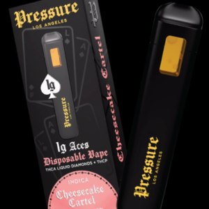 Pressure | 1g Disposable | Indica | Cheesecake Cartel