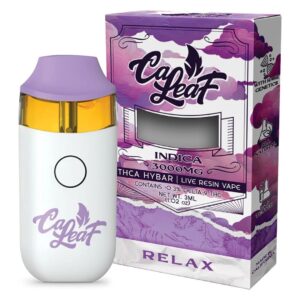 CaLeaf | Live Resin Disposables | Relax | 3g |
