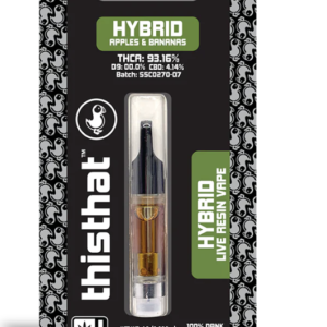 ThisThat | 1g Cart Live Resin | Apples & Bananas (Hybrid)