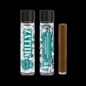 Hidden Hills | Millyz Diamond Blunt | Glass Tip | Rainbowlato 22 (Sativa) | 1.5G