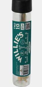 Willie's Hash Infused Pre-Roll | 2ct 1g | Hybrid