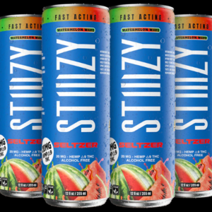 Stiizy THC Infused Soda | (20mg) 12oz | Watermelon Wave
