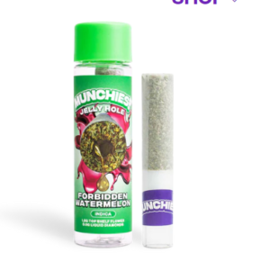 Delta Munchies | THCA Jelly Hole Pre-Roll | 2g | Indica | Forbidden Watermelon