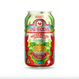 Habit | OG Soda | D9 100mg | Watermelon Lemonade
